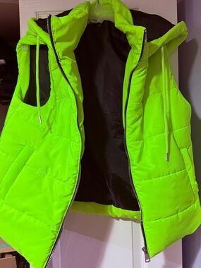Vest with hood